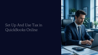 Set Up And Use Tax in QuickBooks Online Easily