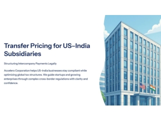 Transfer Pricing for US-India Subsidiaries Structuring Intercompany Payments Legally (wecompress.com)
