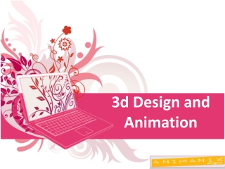 3d Design and Animation