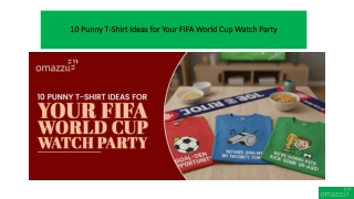 10 Funny World Cup T-Shirt Ideas and Event Branding