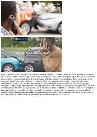 7 Inquiries A P I Legal Representative Will Certainly Ask You After An Automobil