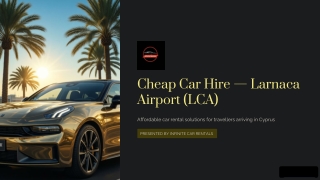 Cheap Car Hire at Larnaca Airport (LCA) – Affordable Travel Made Easy