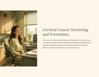 Cervical Cancer Screening & Prevention | Dr Mohan Menon Cancer Center