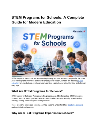 STEM Programs for Schools_ A Complete Guide for Modern Education