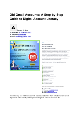 Buying Old Gmail Accounts_ A Step-by-Step Guide