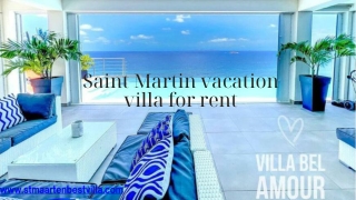 Saint Martin vacation villa for rent