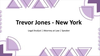 Trevor Jones - New York - A Risk-Assessment Legal Expert
