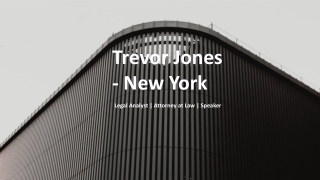 Trevor Jones - New York - A Thought-Leading Legal Speaker