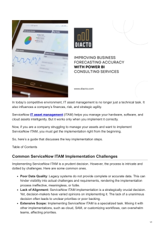 ServiceNow ITAM Implementation Guide_ Key Steps & Success Tips