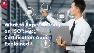 What to Expect During an ISO 20000 Certification Audit? Explained