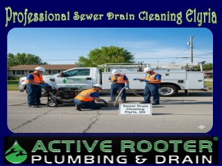 Professional Sewer Drain Cleaning Elyria
