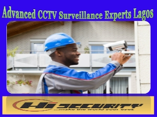 Advanced CCTV Surveillance Experts Lagos