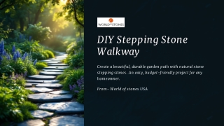 DIY Stepping Stone Walkway Installation Guide