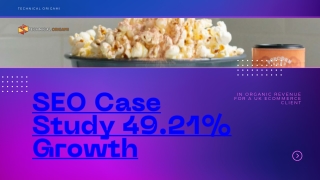 SEO Case Study 49.21% Growth in Organic Revenue for a UK Ecommerce Client