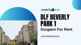 DLF Beverly Park 1 Gurgaon For Rent