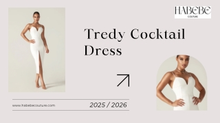 Cocktail Dress – Elegant Style That Makes an Impression