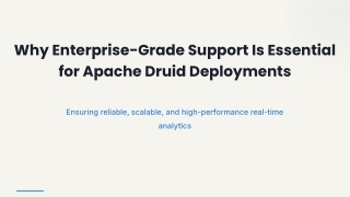 Why Enterprise-Grade Support Is Essential for Apache Druid