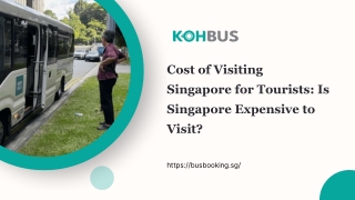 Cost of Visiting Singapore for Tourists: Is Singapore Expensive to Visit?