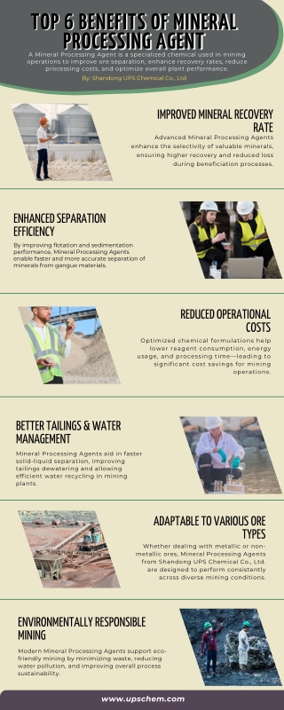 Top 6 Benefits of Using a Mineral Processing Agent  Shandong UPS Chemical
