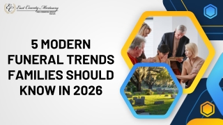 5 Modern Funeral Trends Families Should Know in 2026