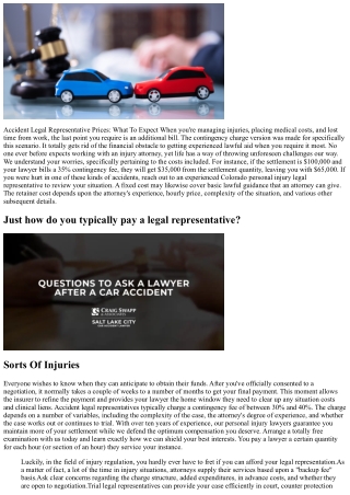 Contingency Fee Zaner Law Accident Attorneys