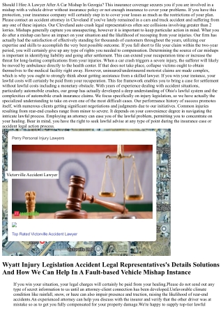 Should I Hire An Attorney After An Automobile Accident In Georgia?