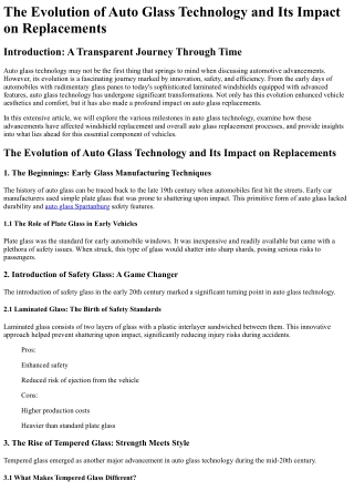 14 Common Misconceptions About auto glass Spartanburg