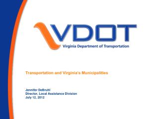 Transportation and Virginia’s Municipalities