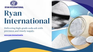 Soda Ash Chemical Suppliers | Trusted Industrial Soda Ash Providers