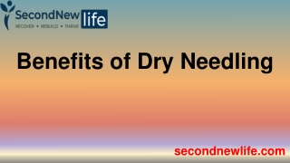 Benefits of Dry Needling