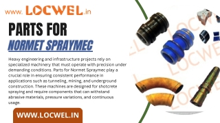 Reliable Industrial Performance Supported by Parts for Normet Spraymec