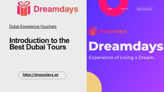Introduction to the Best Dubai Tours