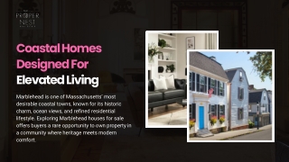 Coastal Homes Designed For Elevated Living