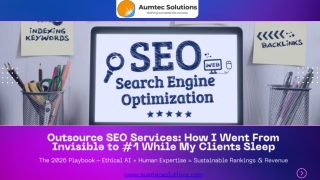 Outsource SEO Services – AI-Powered Ranking in 2026