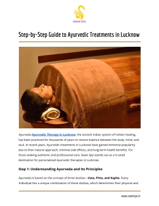 Ayurvedic Therapy in Lucknow