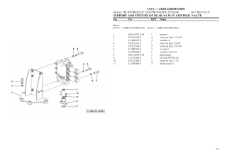 Deutz Fahr 5110 c Tractor Parts Catalogue Manual Instant Download (SN zkdy440200td10001 and up)