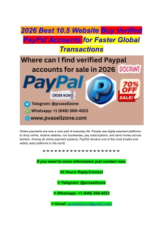 Top 15.3 Place Buy Verified PayPal Accounts Features and Limitations Explained (1)