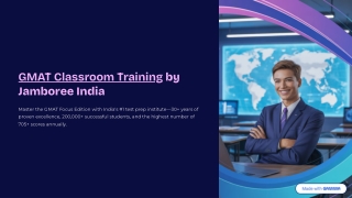GMAT Classroom Training: A Structured Path to MBA Success