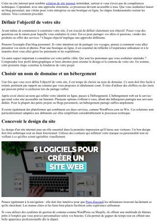 Comment créer un site internet en 5 étapes simples