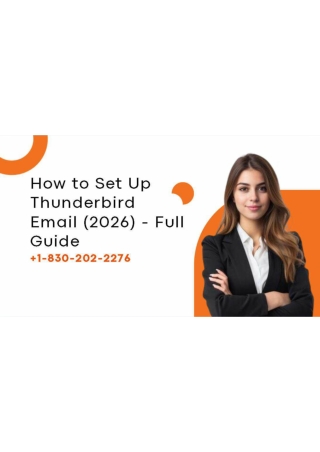 How to Set Up Thunderbird Email 2026  Full Guide