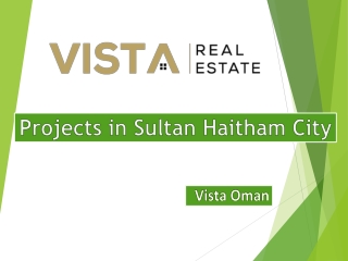 Projects in Sultan Haitham City