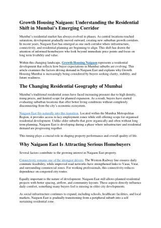 House Of Abhinandan Lodha Growth Housing Mumbai Naigaon East HoABL