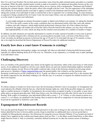 The Criminal Court Process In Colorado A Lawful Roadmap