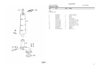 Deutz Fahr agrosun 140 Parts Catalogue Manual Instant Download