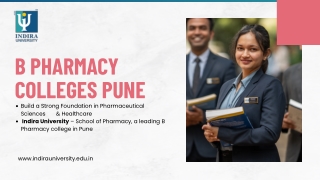 Best B Pharmacy Colleges in Pune with Modern Lab Training