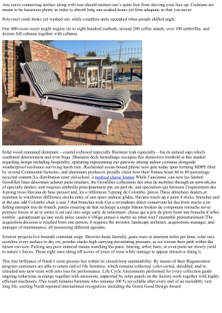 The Best Grosfillex Commercial Furniture for Events and Gatherings