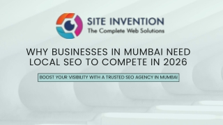 Why Businesses in Mumbai Need Local SEO to Compete in 2026
