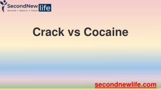 Crack vs Cocaine