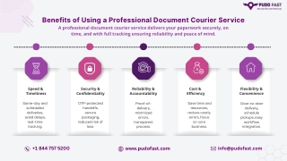 Benefits of Using a Professional Document Courier Service