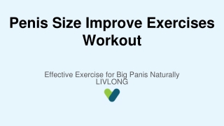 Penis Big Size Formula: Best Tips on How to Increase Penis Size | Livlong